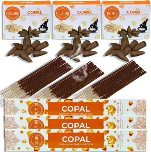 Miniatura 33 de Dragons Blood - Varillas de incienso y conos de reflujo para cascada, 60 varillas + 30 conos, paquete combinado de incienso en cascada Sangre