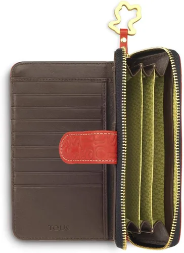 Miniatura 2 de Tous Cartera con logotipo de Amanda para mujer, Rojo, talla única , Logotipo Urbana