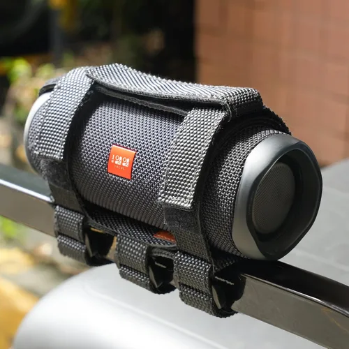 Miniatura 6 de 10L0L Soporte de altavoz mejorado para accesorios de carrito de golf, correa ajustable se adapta a soporte de altavoz inalámbrico Bluetooth