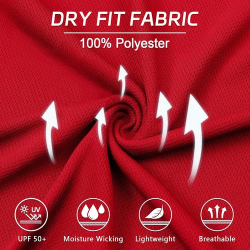 Miniatura 3 de Corna Men's Big and Tall Golf Polo Shirts Moisture Wicking Performance Dry Fit Collared Shirts for Men L-6XL