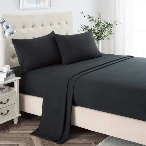 Lanest Housing - Juego de sábanas tamaño individual XL, 2400 hilos, sábanas de microfibra suaves de bolsillo profundo, sábanas para dormitorios