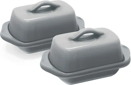 5" Mini Mantequilla Plato, juego de 2