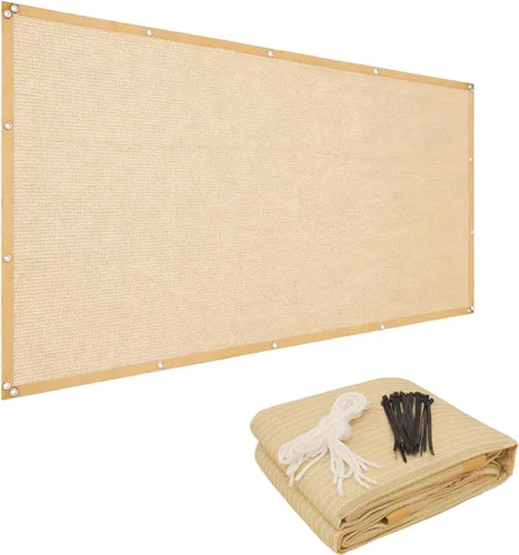 Miniatura 36 de FAIR WIND - Tela de Sombra 90% de Protección Solar, Pantalla de Privacidad, Cobertura para Patio, Toldo con Ojales, Red de Sombra para Jardín, Gris