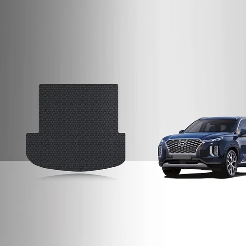 Miniatura 9 de TOUGHPRO Juego de accesorios de alfombrillas + tercera fila para asientos de banco Hyundai Palisade de segunda fila, resistentes para todo