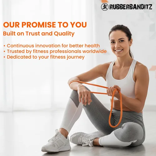 Miniatura 5 de Rubberbanditz Combo Pull Up Assist Bands Heavy Duty Resistance Exercise Bands for Powerlifting, Mobility, and Stretching Resistance Bands for