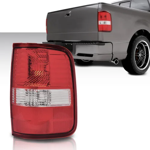 Miniatura 9 de G-PLUS Luces traseras sin bombillas compatibles con Ford F150 King Ranch, Lariat, XL 2004 2005 2006 luces traseras traseras faros traseros lente