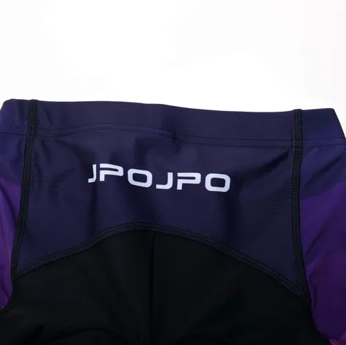 Miniatura 90 de Camiseta de ciclismo para mujer, manga corta y pantalones cortos de ciclismo acolchados para verano