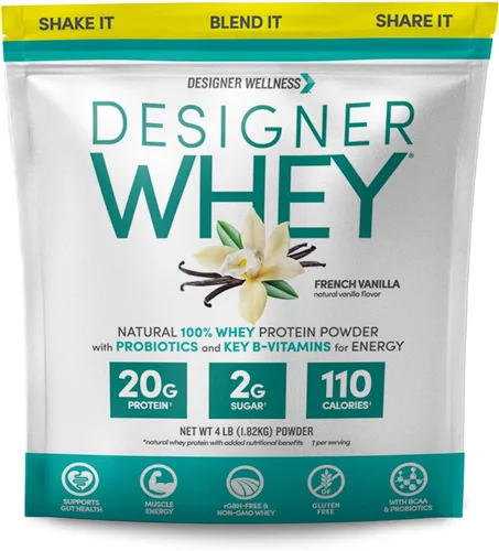 Miniatura 8 de Polvo de proteína de suero 100 % premium de Designer Protein, 1020W130, 1, 1