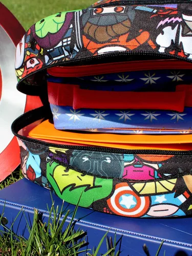 Miniatura 5 de Marvel Kawaii Avengers - Mochila escolar 160in Negromulti MKCFS5YT