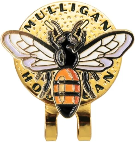 Miniatura 39 de MULLIGAN HOOLIGAN® Marcador de pelota de golf + clip magnético para sombrero Esmalte de alta calidad Regalo divertido para los amantes del golf