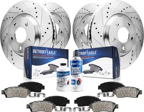 Miniatura 10 de Detroit Axle - Zapatas de freno traseras para Dodge Ram 1500 Buick Century LeSabre Roadmaster Cadillac Brougham Fleetwood DeVille Chevrolet Caprice