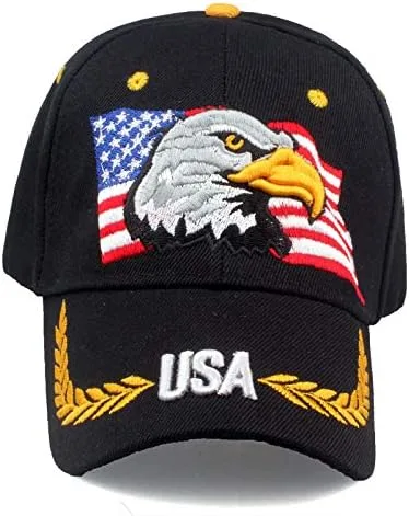 Miniatura 2 de Uphily - Gorra con la bandera de Estados Unidos, Beísbol, M