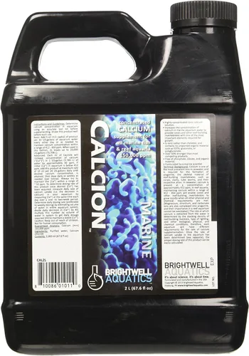 Miniatura 9 de Brightwell Aquatics Calcion - Suplemento de calcio iónico concentrado para acuarios de arrecifes y agua salada Apoya el crecimiento de coral