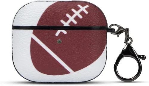 Miniatura 6 de Funda para Airpods 3 2021, para Airpods 3, accesorios de piel, patrón deportivo para Airpods 3, funda de cuero para AirPods 3, funda de carga