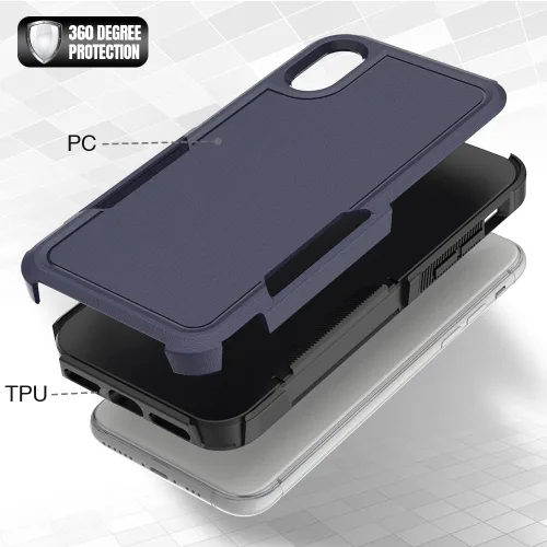 Miniatura 89 de Jeylly Funda para iPhone SE/Funda para iPhone 5S, Exterior de Plástico Duro que Absorbe Golpes + Interior de Silicona de Goma Defensor contra