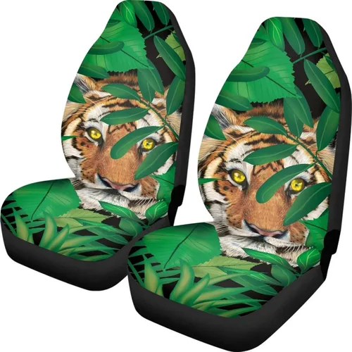 Miniatura 29 de Fundas de asiento de coche con estampado de bandera estadounidense, fundas cómodas para asientos de automóvil, duraderas, ajuste universal