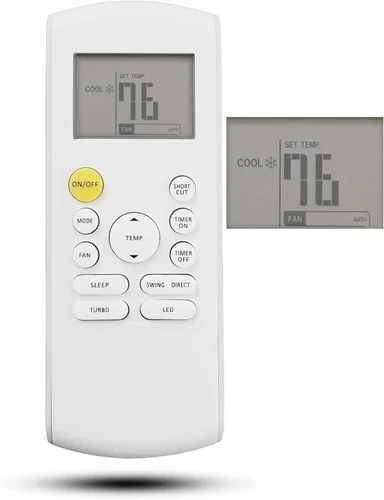 Mando a distancia de repuesto compatible con Midea MRCOOL FRIMEC Klimaire aire acondicionado RG57B1/BGE RG57B2/BGE RG57B/BGE RG57/BGE RG57A/BGE
