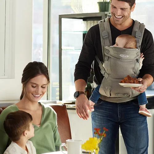 Miniatura 9 de Graco Cradle Me - Portabebés 4 en 1 Incluye modo recién nacido sin necesidad de inserción, ónix negro