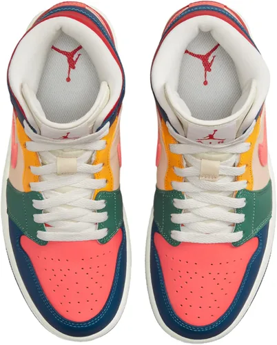 Miniatura 4 de Jordan WMNS Air Jordan 1 MID SE DO6699 200 para mujer, Verde
