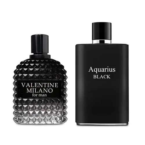 Miniatura 32 de AFLUXE Azura Noir Colonia para hombre, perfume picante amaderado, 3.4 fl oz, fragancia de larga duración con cítricos frescos y vetiver, uso diario