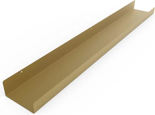 Miniatura 15 de Estante de pared de metal flotante hecho en Estados Unidos, repisa para fotos, acero fabricado en Estados Unidos, estante industrial resistente