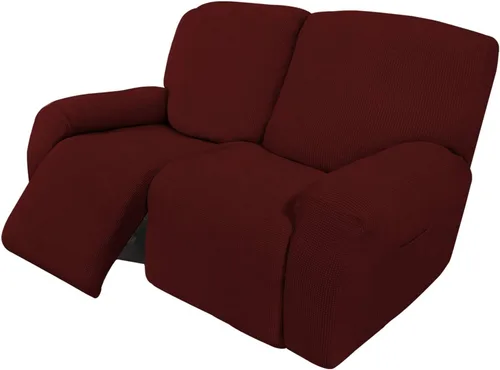 Miniatura 47 de Easy-Going - Funda elástica para sofá reclinable y sofá cama, 6 piezas, protector de muebles, suave, parte inferior elástica, tela jacquard