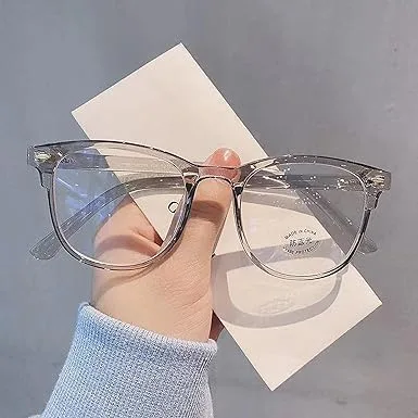 Miniatura 2 de Lentes de bloqueo de luz azul grisáceo, ligeros para lectura, juegos, televisión, teléfonos, lentes para mujeres y hombres, visión borrosa