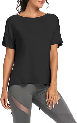 Miniatura 2 de Bestisun - Camiseta de tirantes para mujer con espalda abierta, para entrenar.