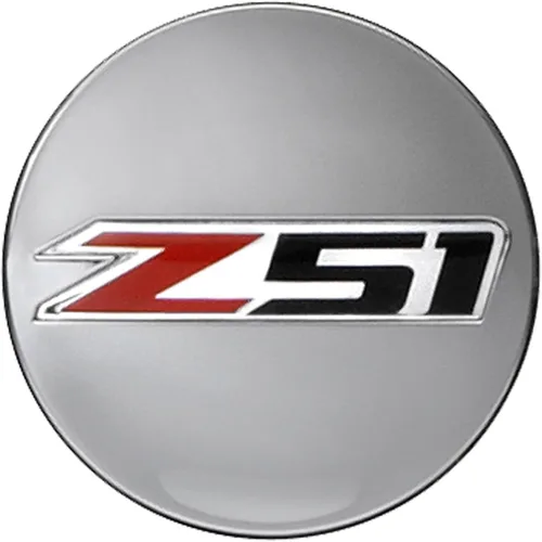 Miniatura 5 de GM Accessories 22782984 Tapa central estilo botón en negro con logotipo de Stingray