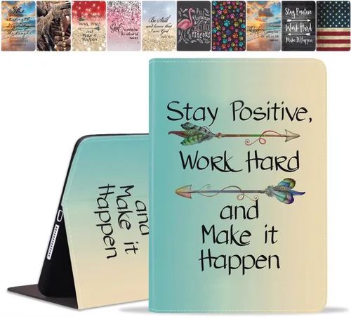 Miniatura 15 de Funda para Samsung Galaxy Tab A8 de 10.5 pulgadas (SM-X200/X205/X207), funda delgada de piel sintética con función de encendido y apagado automático
