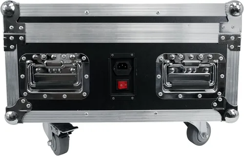 Miniatura 5 de Rockville Paquete Par de Baterías 6RF Negro, 8 Luces de Lavado Recargables+Estuche RGBWA+UV, DMX inalámbrico, control remoto RF, batería de 15