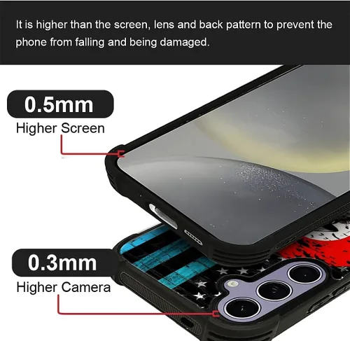 Miniatura 573 de CARLOCA Funda compatible con Samsung Galaxy S22 Ultra, diseño gráfico de Star Howling Wolfs Samsung Galaxy S22 Ultra, diseño gráfico, a prueba