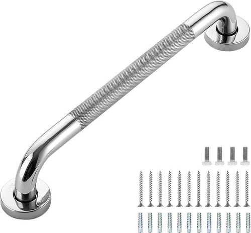 Miniatura 48 de Barras de agarre para ducha, paquete de 2 asas antideslizantes de ducha de 16 pulgadas para ancianos, barra de seguridad para ducha, barras