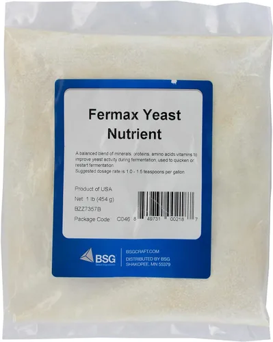 Miniatura 2 de Nutriente de levadura Fermax de 1 libra, levadura de destilador de 1 libra, enzima amilasa de 1 libra (paquete de energía del destilador)