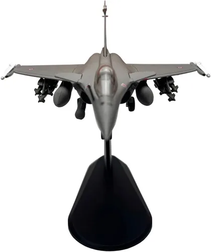 Miniatura 4 de 1:100 France Rafale C Libia War Fighter Jet Avión de metal militar fundido a troquel modelo para colección o regalo (Rafale Guerra de Libia)