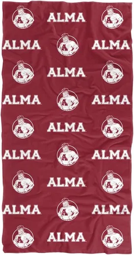 Miniatura 53 de LOGOVISION Abilene Christian University - Manta de 30 x 60 pulgadas, patrón de logotipo, CottonFront/PolyBackBeachTowel