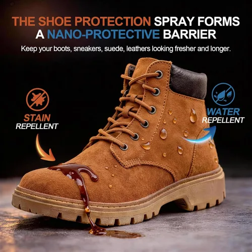 Miniatura 3 de Protect Shoe Protector Spray - Rain & Stain Water Repellent - Waterproofing Spray for Leather Suede Hats 6.76 OZ