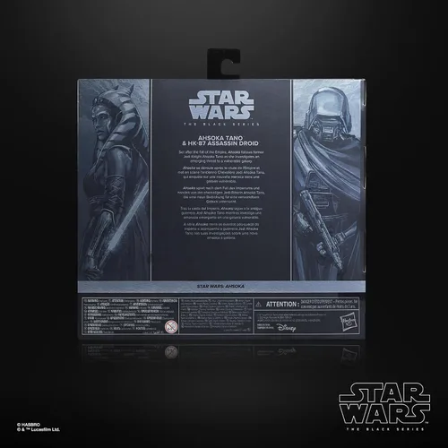 Miniatura 16 de STAR WARS The Black Series Ahsoka Tano & HK-87 Assassin Droid, Ahsoka - Figuras de acción de 6 pulgadas, paquete de 2, a partir de 4 años