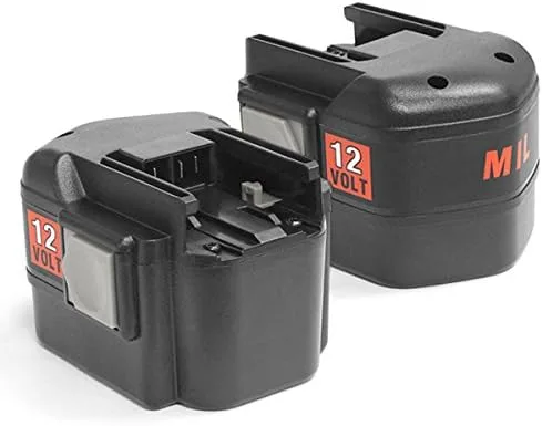 ExpertPower 2 baterías NiMh de 12 V 3000 mAh para Milwaukee 48-11-1967 48-11-1900
