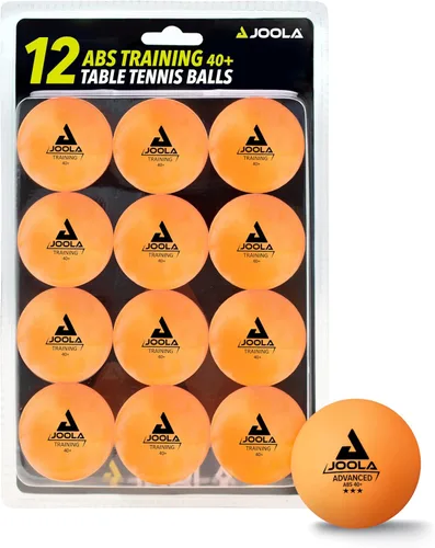 JOOLA Training 3 Star - Pelotas de tenis de mesa paquete de 12, 60 o 120 unidades – Pelotas de ping pong a granel reglamentarias de 1.58+ pulgadas