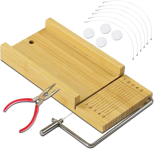 Molde de jabón, cortador de jabón para hacer jabón, suministros de fabricación de jabón, moldes de jabón para fabricación de jabón con alicates de