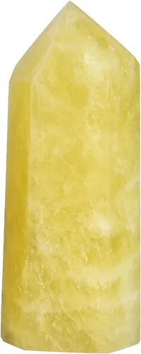 Miniatura 16 de AMOYSTONE Torre de piedra curativa, varita grande de piedra esmeralda, obelisco de punta hexagonal, irregular, 1.7-2 libras, meditación espiritual