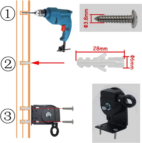 Miniatura 5 de Persiana enrollable USMT/ET-ZB-ALL