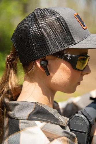 Miniatura 7 de Walker's Disrupter Auriculares Bluetooth – Caza Range Shooting Estilo de vida activo Protección auditiva Mejora auditiva Cancelación de ruido Negro