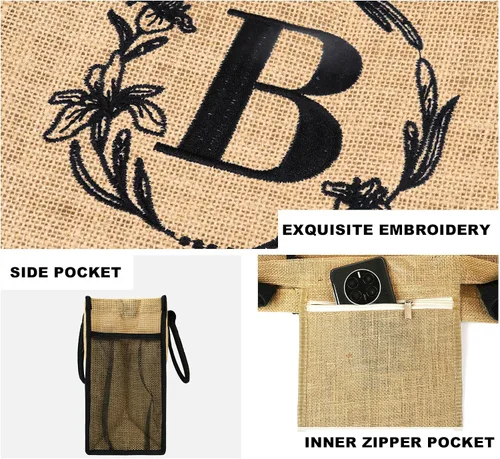 Miniatura 21 de BeeGreen Bolsa personalizada para mujeres, mamá, profesora, amigas, hermana, bolsas de regalo con bolsa de Comestic