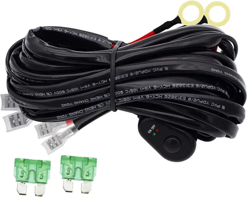 Miniatura 8 de Barra de luces LED de conducción todoterreno, interruptor de control remoto, intermitente estroboscópico de encendido/apagado, para luces