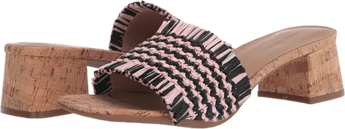 Miniatura 11 de Aerosoles Sandalias de tacón Rufina para mujer, Rosa Combo Rafia Vegana