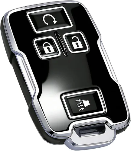 Miniatura 7 de XIYANG TRADE funda para llavero de Chevy con llavero, carcasa de llave de TPU con protección completa compatible con llave remota GMC Chevy Colorado