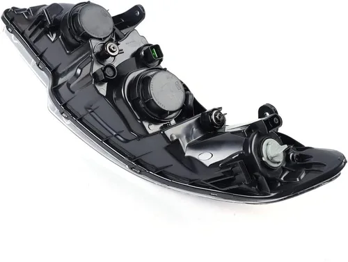 Miniatura 4 de Para 2010 2011 2012 2013Kia Forte Koup Montaje de faros halógenos reemplazo de faros delanteros, lado derecho carcasa negra lente transparente