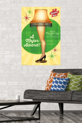 Miniatura 2 de Trends International A Christmas Story - Póster de pared de lámpara, 22.37 x 34.00 pulgadas, versión premium sin marco